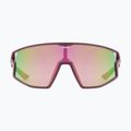 Sunglasses Uvex Skyryse burgundy matt/mirror rose 2