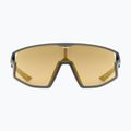 Sunglasses UVEX Skyryse smoke matt/mirror gold 3