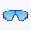 Sunglasses Uvex Skyryse black matt/mirror blue 2