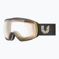 Ski goggles UVEX Ultimate Victorious Pro V S0-S4 black matt/vario red mirror