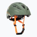 Children's bike helmet UVEX Kid 2 CC sage green dino matt