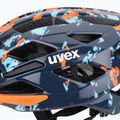 Children's bike helmet UVEX Air Wing 2 papaya/bubble blue 7