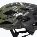 Children's bike helmet UVEX Air Wing 2 CC dark olive/black matt 7