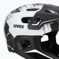 Children's bike helmet UVEX React Fullface Jr black/white matt 7