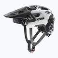 Children's bike helmet UVEX React Fullface Jr black/white matt 2