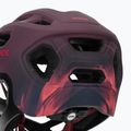 Children's bike helmet UVEX React Fullface Jr cranberry matt 8