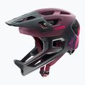 Children's bike helmet UVEX React Fullface Jr cranberry matt