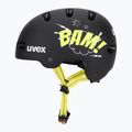 Children's helmet UVEX Kid 4 Style bam black/lime matt 3