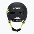 Children's helmet UVEX Kid 4 Style bam black/lime matt 4
