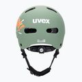 Children's helmet UVEX Kid 4 Style bam moss green/papaya matt 4