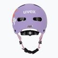 Children's helmet UVEX Kid 4 Style flower lilac matt 4