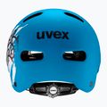Children's helmet UVEX Kid 4 Style super hero blue matt 3