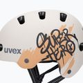 Children's helmet UVEX Kid 4 Style super hero warm grey matt 7