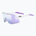 Sunglasses UVEX Pace Stage Small clear/mirror pink