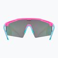Sunglasses UVEX Flowline pink matt/mirror blue 4