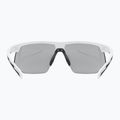 Sunglasses UVEX Aerios white/mirror silver 4