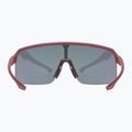 Sunglasses UVEX Ramp burgundy matt/mirror rose 4