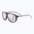 Children's sunglasses UVEX Cosmic Jr cranberry/grey matt/mirror silver