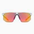 Sunglasses UVEX Aerios clear/mirror red 3