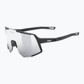 Sunglasses UVEX Sequenze black matt/mirror silver