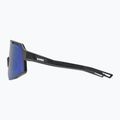 Sunglasses UVEX Sequenze black matt/miror green 2