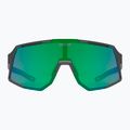 Sunglasses UVEX Sequenze black matt/miror green 3