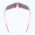 Sunglasses UVEX Sequenze clear/mirror pink 5