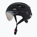 Bike helmet UVEX Stride Visor black matt/lite mirror silver 3