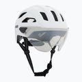 Bike helmet UVEX Stride Visor white matt/lite mirror silver