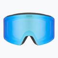 Ski goggles UVEX Ignite FM S3 black matt/mirror blue 2