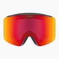 Ski goggles UVEX Ignite FM S3 black matt/mirror red 2