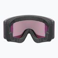 Ski goggles UVEX Ignite FM S3 black matt/mirror red 3