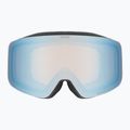 Children's ski goggles UVEX Pwdr FM Jr S2 black matt/mirror sapphire 2