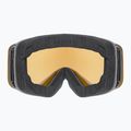 Children's ski goggles UVEX Pwdr FM Jr S2 black matt/mirror sapphire 3