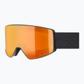 Ski goggles UVEX Scenic FM S2 black matt/mirror red