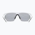 Sunglasses UVEX Aerios Small V white matt/smoke 3