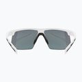 Sunglasses UVEX Aerios Small white matt/mirror rose 3