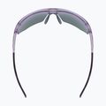 Sunglasses UVEX Aerios Small purple matt/mirror purple 4
