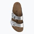 Slides BIRKENSTOCK Arizona Birko-Flor silver 5