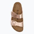 BIRKENSTOCK Arizona BF Regular electric metallic copper flip-flops 5
