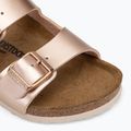 BIRKENSTOCK Arizona BF Regular electric metallic copper flip-flops 7