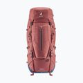 Women's trekking backpack deuter Aircontact X 70+15 SL redwood/ink