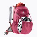 Women's bicycle backpack deuter bicycle I 18 l SL maron/caspia 4