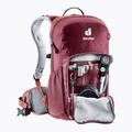 Women's bicycle backpack deuter bicycle I 18 l SL maron/caspia 6