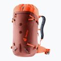 Climbing backpack deuter Guide 30 l redwood/papaya