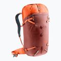 Climbing backpack deuter Guide 30 l redwood/papaya 4