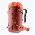 Climbing backpack deuter Guide 30 l redwood/papaya 5