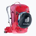 Women's deuter Freerider 28 l SL hibiscus/ ruby ski backpack 9
