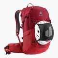 Hiking backpack deuter Futura 27 l masala-cherry 8