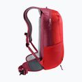 Cycling backpack deuter Race 16 l cherry/masala 4